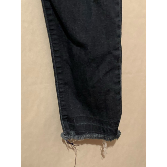 L.T.J Letter To Juliet Womens Cropped Jean Pockets Mid Rise Denim 26 - Picture 3 of 8